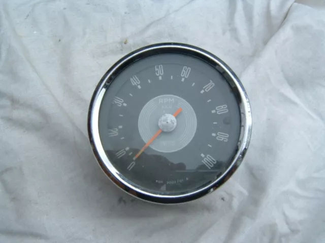 Smiths Genuine Rev Counter/Tacho Bsa,Triumph,Norton Etc.