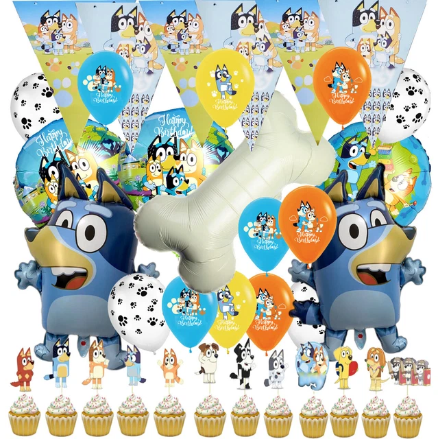 BLUEY BINGO BALLOONS birthday party supplies favor centerpiece ...