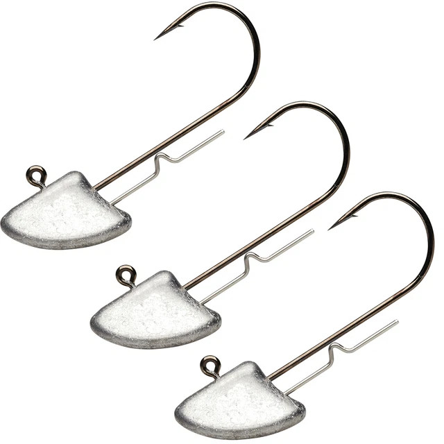 Savage Gear Bleiköpfe Standup Jighead - 3 Jighaken, Angelhaken, Jigkopf, Haken