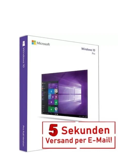 MICROSOFT WINDOWS 10 Pro 32/64-Bit Activation Key Win 10 Fast EUR 4,15 ...