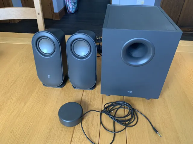 LOGITECH Z407 BLUETOOTH Computer Speakers with Subwoofer and Wireless  Control £75.00 - PicClick UK