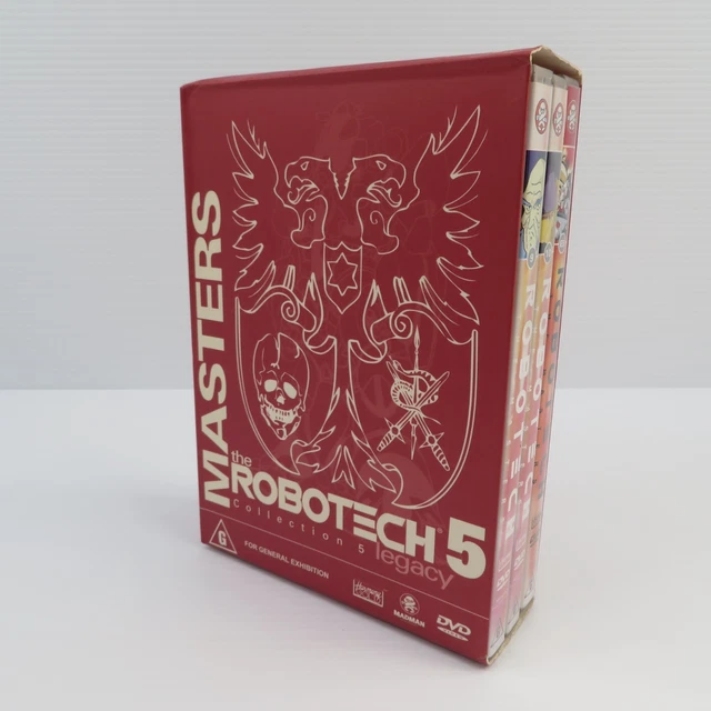 THE ROBOTECH LEGACY Collection 5 Boxset - DVD - Region 4 - Fast Postage ...