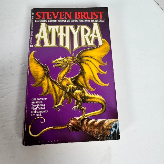 ATHYRA STEVEN BRUST 1993 First Edition Vlad Taltos Fantasy Ace