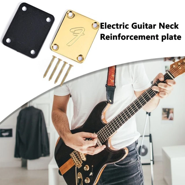 KAISH Sourcingmap 2 Boutons De Contrôle Métal Noir – Pour Guitare Basse (Diamètre Potard 6mm)