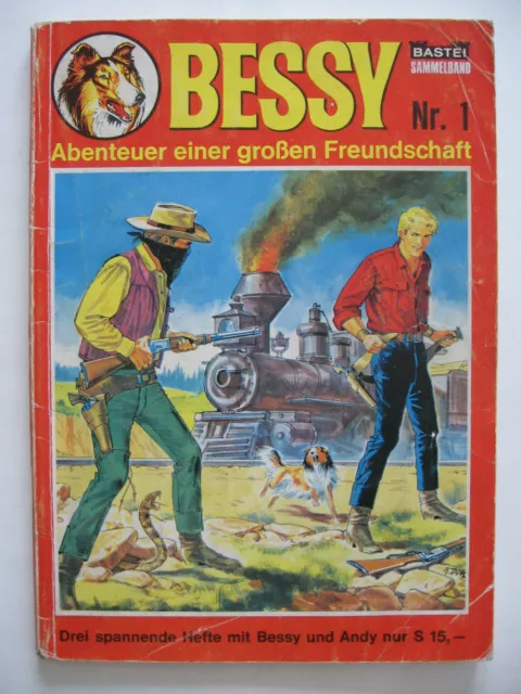 Bessy Sammelband Nr.1, Österreich-Version, Bastei, Zustand 2-3