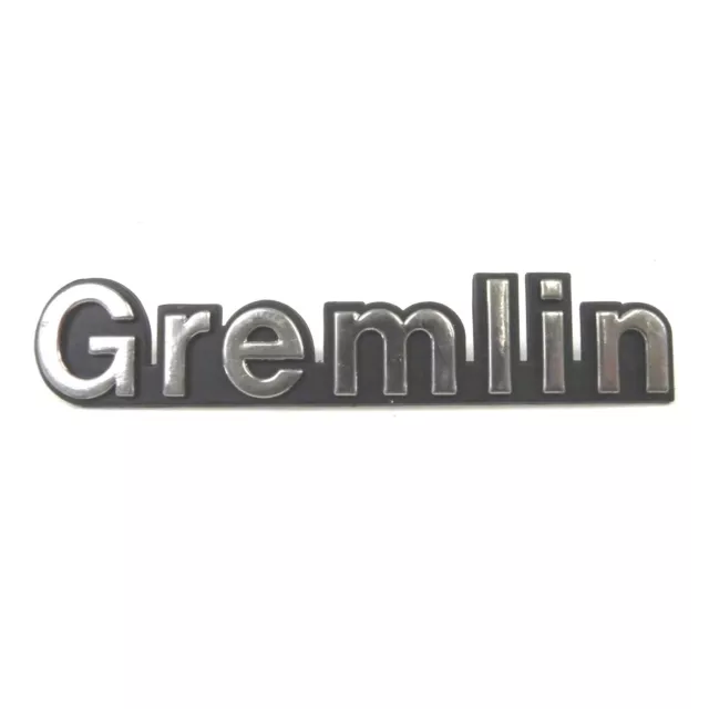 1978 Amc Gremlin Gloe Box Emblem Badge Script Used Vintage Badge "Gremlin" Vtg