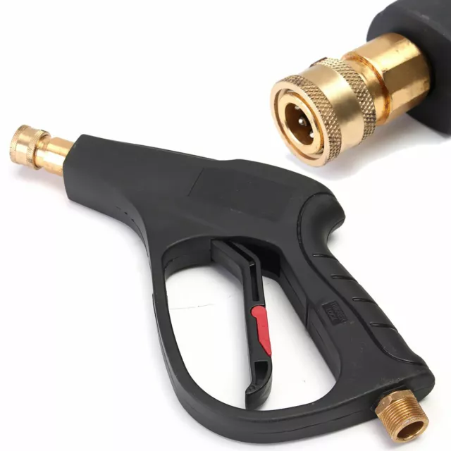 M22 High Pressure Washer Spray Gun Water Lance Car Wash Trigger Jet For Karcher