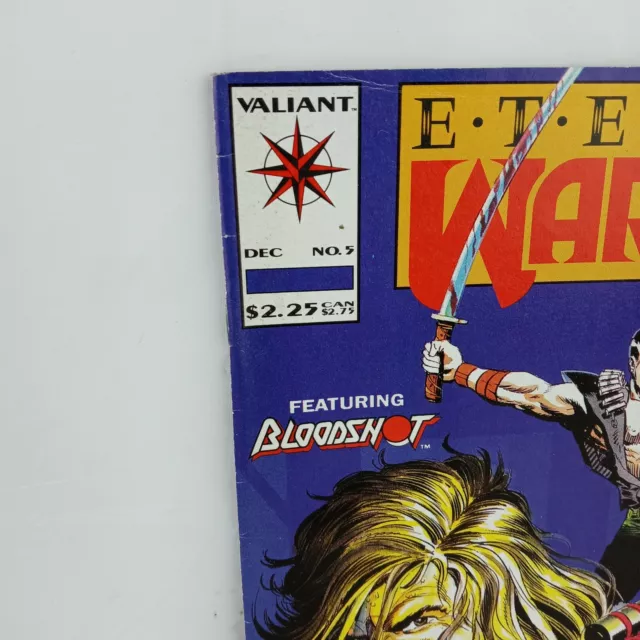 Eternal Warrior Comic Book Vol. 1 #5 Dec 1992 Valiant Comics Featuring Bloodshot 8