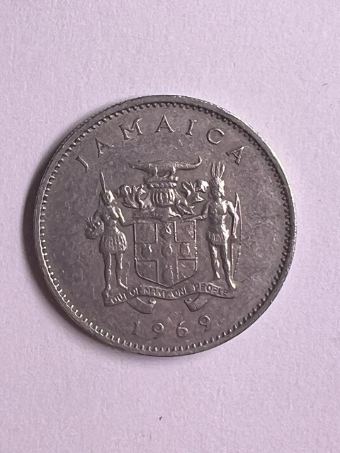 1969 Jamaica 10 Cents Coin - #B0649