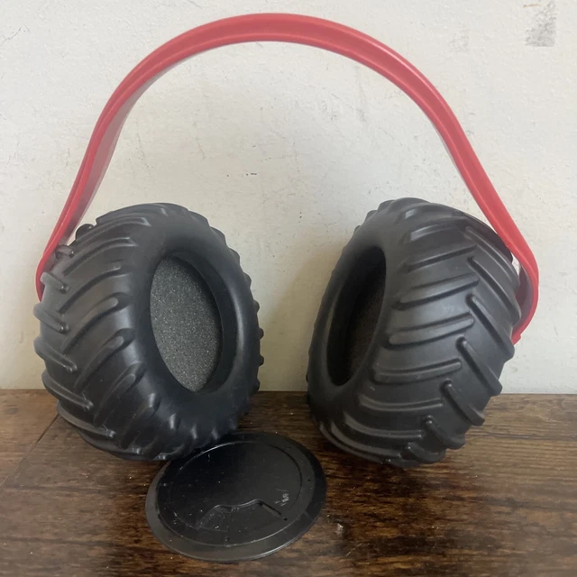 MONSTER JAM TRUCK Tire Child Ear Muffs Headphones Hearing Youth