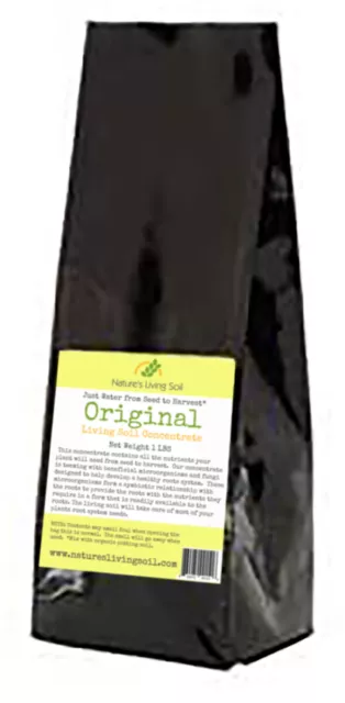 1lb ORIGINAL SUPER SOIL CONCENTRATE for PHOTOPERIOD by NATURE'S LIVING SOIL 1lb