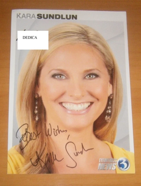 AUTOGRAPH Kara Sundlun Chief Digital AUTHOR NEWS Autograph Hand Signed