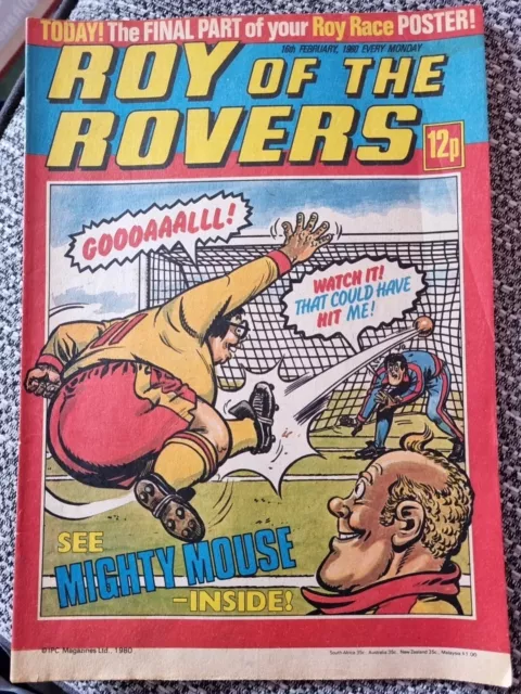#2 ROY OF THE ROVERS  11  COMICS From 1980 - 1981 2