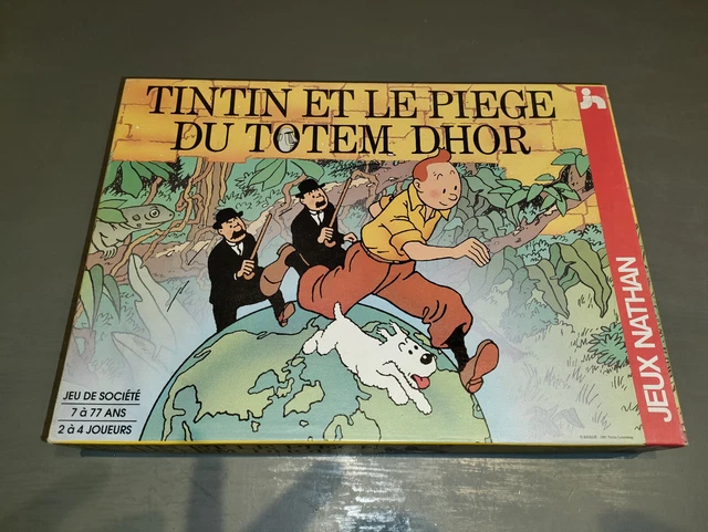 Tintin - Jeu de société "Tintin et le Piège du Totem Dhor" (Gebraucht Tintin - Jeu de société "Tintin et le Piège du Totem Dhor" (Gebraucht