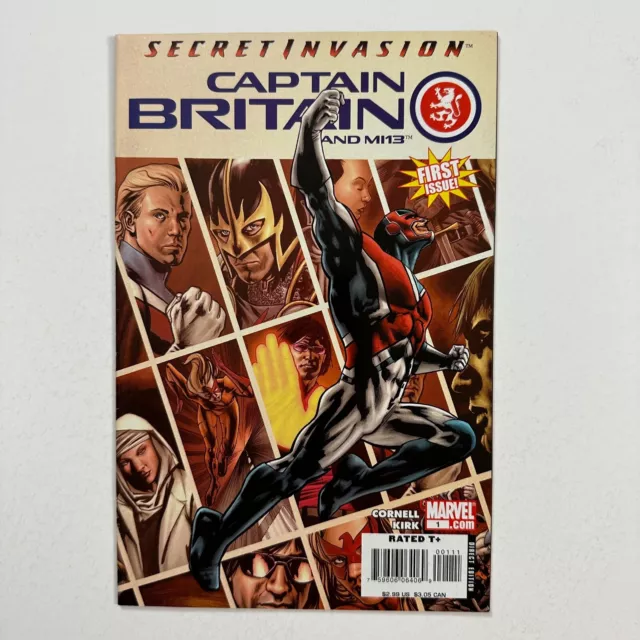 Captain Britain And Mi 13 1 1St Appearance Faiza Hussain (2008, Marvel Comics)