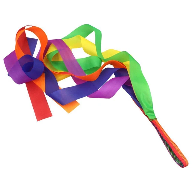 Ruban De Danse Gym Art Rythmique Gymnastique Ballet Streamer Hand Held Kids Toys