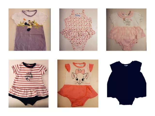 Body pagliaccetti 3-6 mesi neonata bambina baby ottima vestibilità e comodi vari