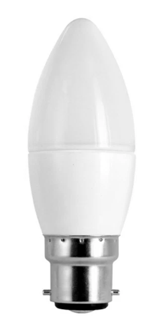 LED Kerzenlicht Glühbirnen 5W 50w BC B22 Bajonett warmweiß dimmbar 2 4 8 16