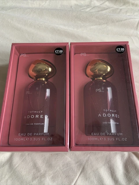 PRIMARK PS TOTALLY Adored EDP 100ml x 2 Brand New 30.00