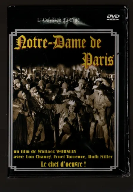 NOTRE DAME DE PARIS  Wallace WORSLEY  1923  Lon CHANEY   DVD ZONE 2 NEUF