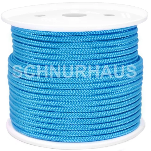 1,00 €/m 10mm 1500daN Polypropylenseil 50m hellblau Schnurhaus Schnur Reepschnur