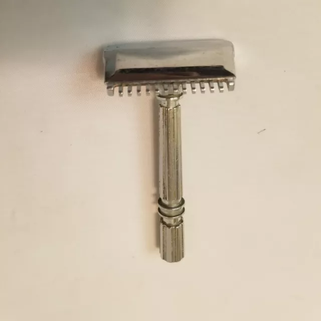 GEM Micromatic Clog Proof Vintage Single Edge Safety Razor