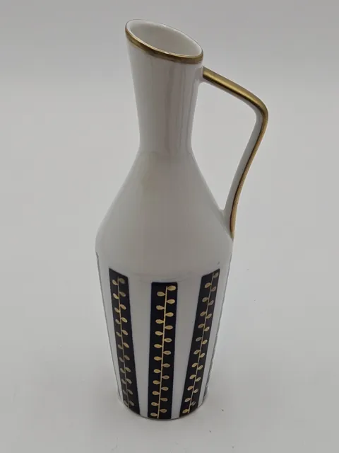 Echt Kobalt Vase Made In East  Germany Vintage  Pitcher 8.75"