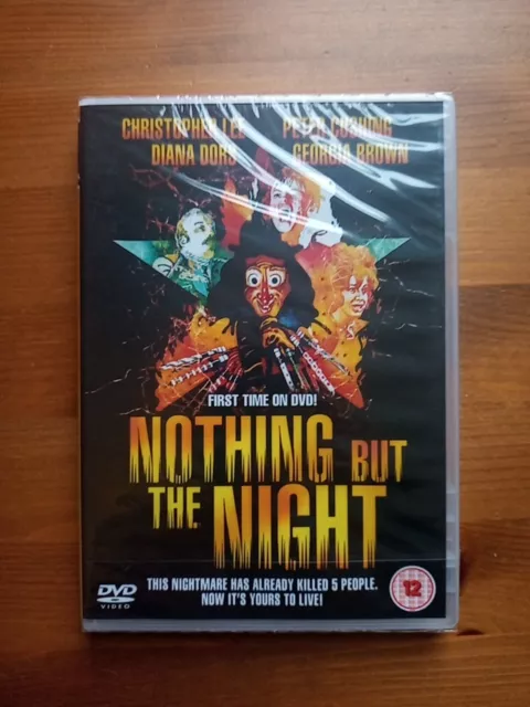 Nothing But The Night - Sealed Dvd - Christopher Lee Diana Does Peter