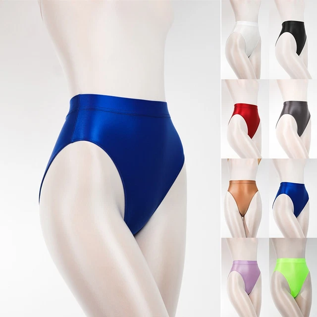 Leggings Intimo Setoso Pantaloncini Bikini Slip Vita Alta M-2XL