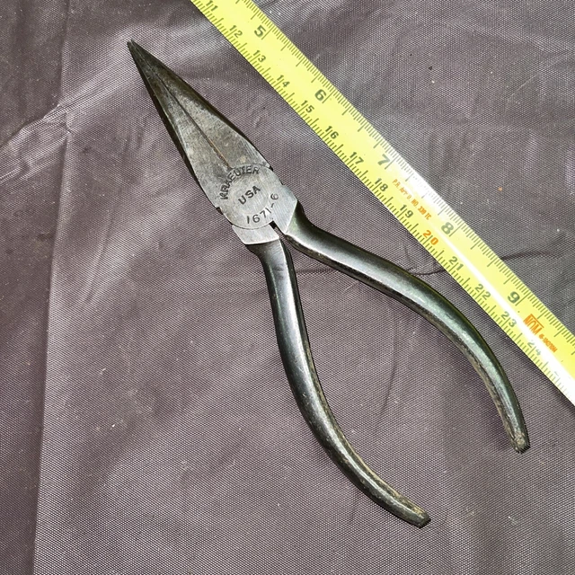 KRAEUTER USA Pliers 1671-6 6in Needle Nose Pliers Vintage