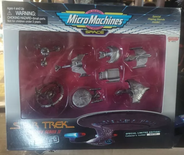 1995 Galoob Micro Machines Space Limited Edition Star Trek Television Series Ii