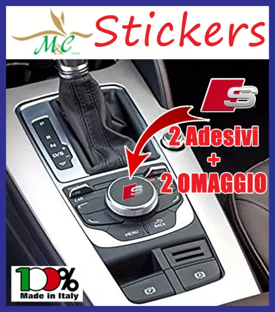 Adesivi Mmi Autoradio Stickers Per Audi S Line A1 A3 A4 A6 Q5 R8 S1 S2 S3 S4 S5