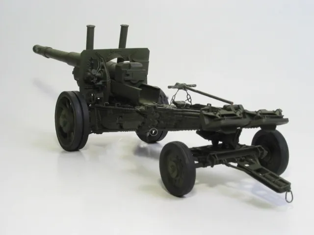 Maßstab 1:25 UdSSR ML-20 schwere Waffe 3D Papier Modell zum Selbermachen Militär kreatives Spielzeug UK 2