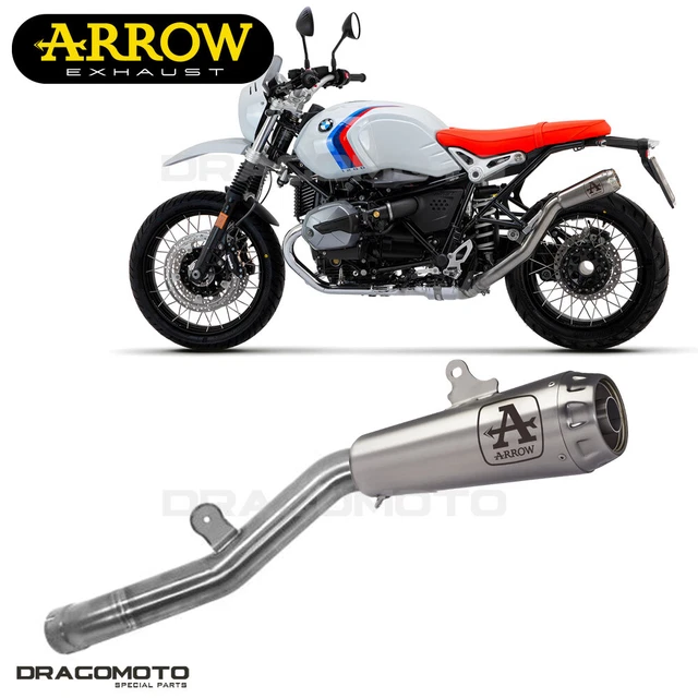Pot D'échappement GP-S Inox Pour BMW R100 R/RS - Neuf Avec Db Killer Amovible