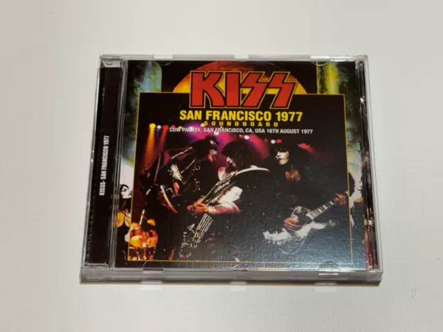 KISS San Francisco Night USA 1977 Paul Stanley Gene Simmons CD