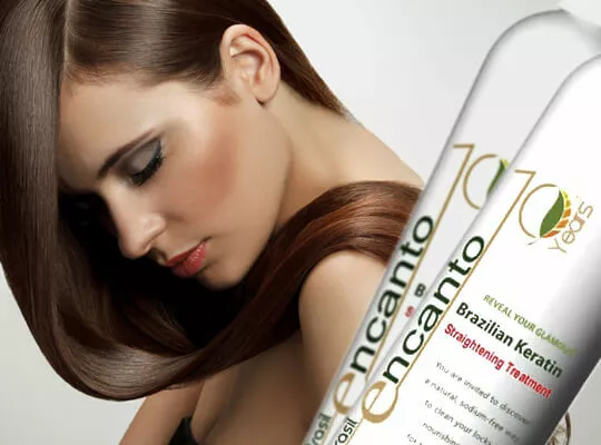 eNCANTO KIT brasilianische Keratinbehandlung 3 x 236 ml