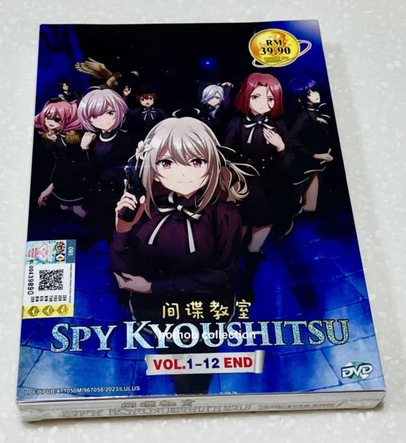 DVD Anime Spy Kyoushitsu aka Spy Classroom Vol.1-12 End English Subtitle