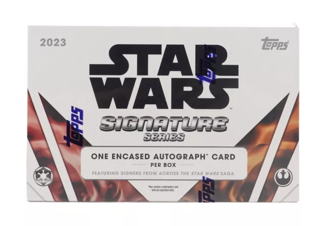 2023 Topps Star Wars Signature Series Hobby Box English Factory Sealed