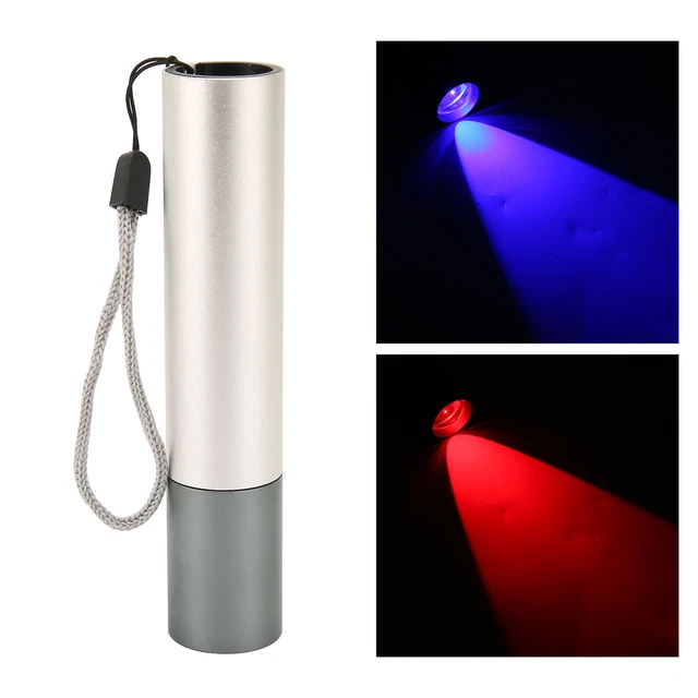 Red Ray Healing Flashlight 3 Color Lights Handheld Portable Promotes Tissue Dob