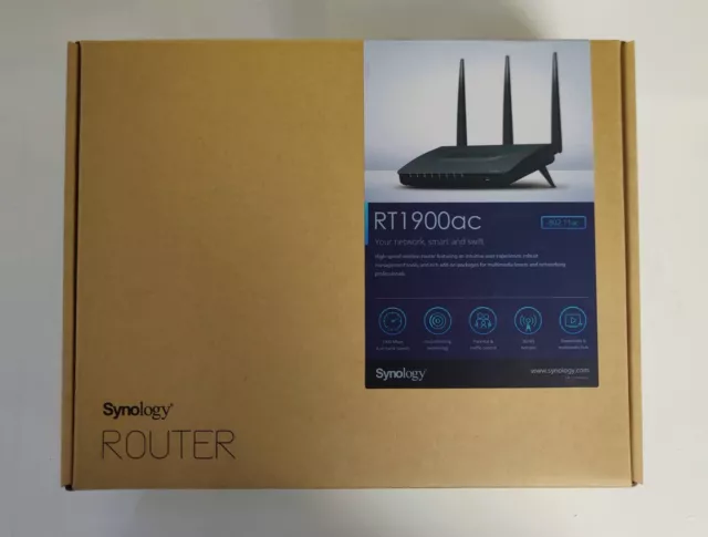 Synology RT1900AC Router - High-Speed WLAN-Router