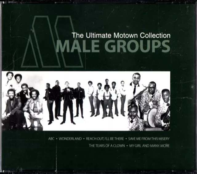 READERS DIGEST -The Ultimate Motown Collection 3-CD -Best Of Male Groups RARE