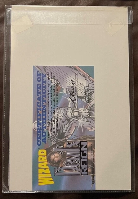 WIZARD/TOP COW, MARVEL, DEVIL'S REIGN 1/2, Silver Surfer, Witchblade, NM, w/COA 2