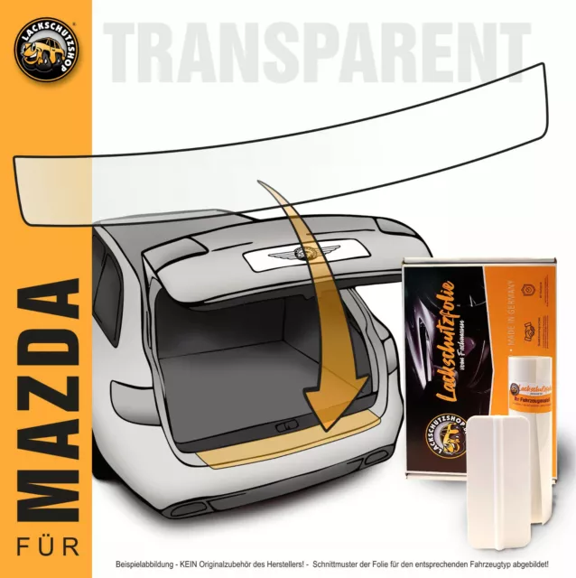 Lackschutzfolie für Mazda CX-30 CX30 ab´15  Ladekantenschutz transparent ✓ Rakel