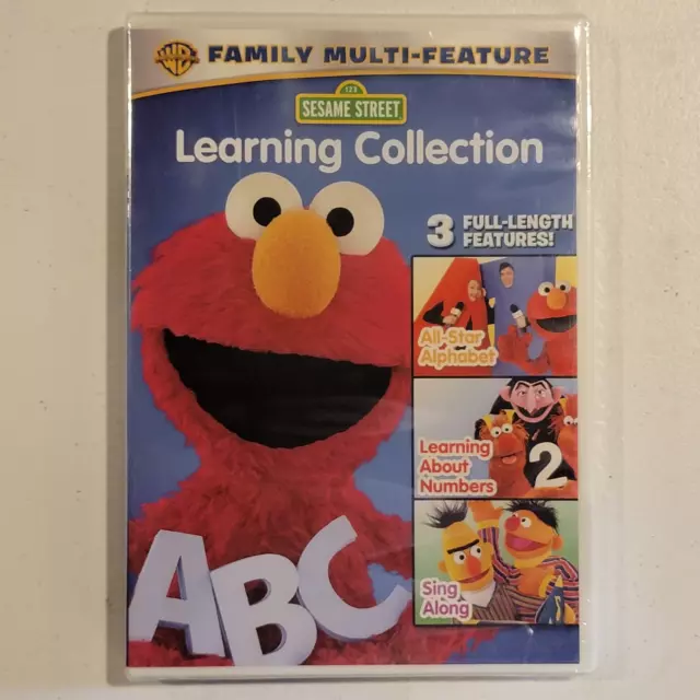 Sesame street learning collection all star alphabet about numbers