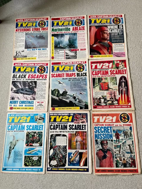 Tv Century 21 comics No's 150 to 158