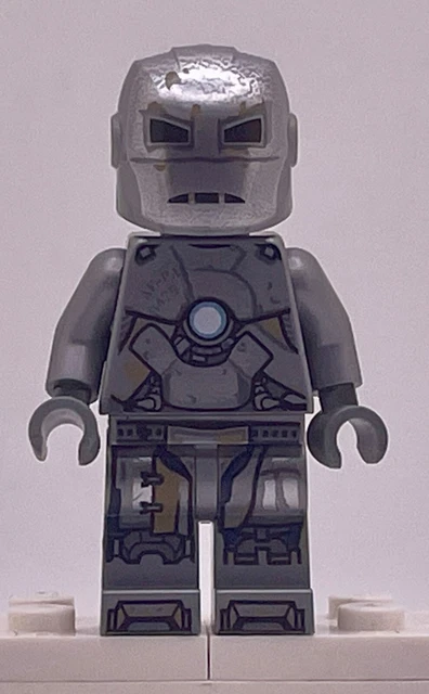 FIGURINE LEGO MINIFIGURE Iron Man Mark 1 Armure Super Héros 76125 sh565 ...