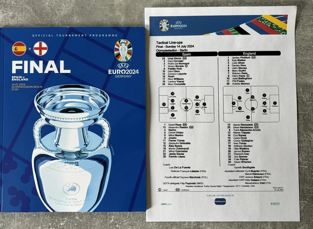 thumbnail image 2 of UEFA Euro 2024 Official Tournament Programme – In Stock Now 2 of 6