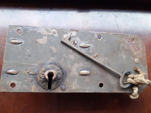 ARMADIO ARMADIO CASSETTO Delicato Vintage Armadio Porta Serratura In - Foto 12