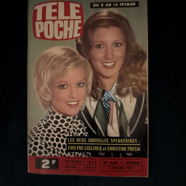 Télé Poche 1967 N°100 Complet – Delphine Desyeux – Magazine Vintage