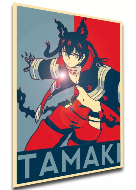 Poster - Propaganda - Fire Force - Tamaki Kotatsu variant